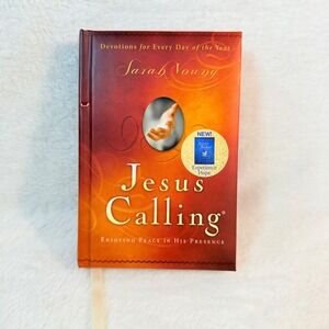Jesus Calling Sarah Young Hardcover Daily Devotional 365 Days Christian Inp
